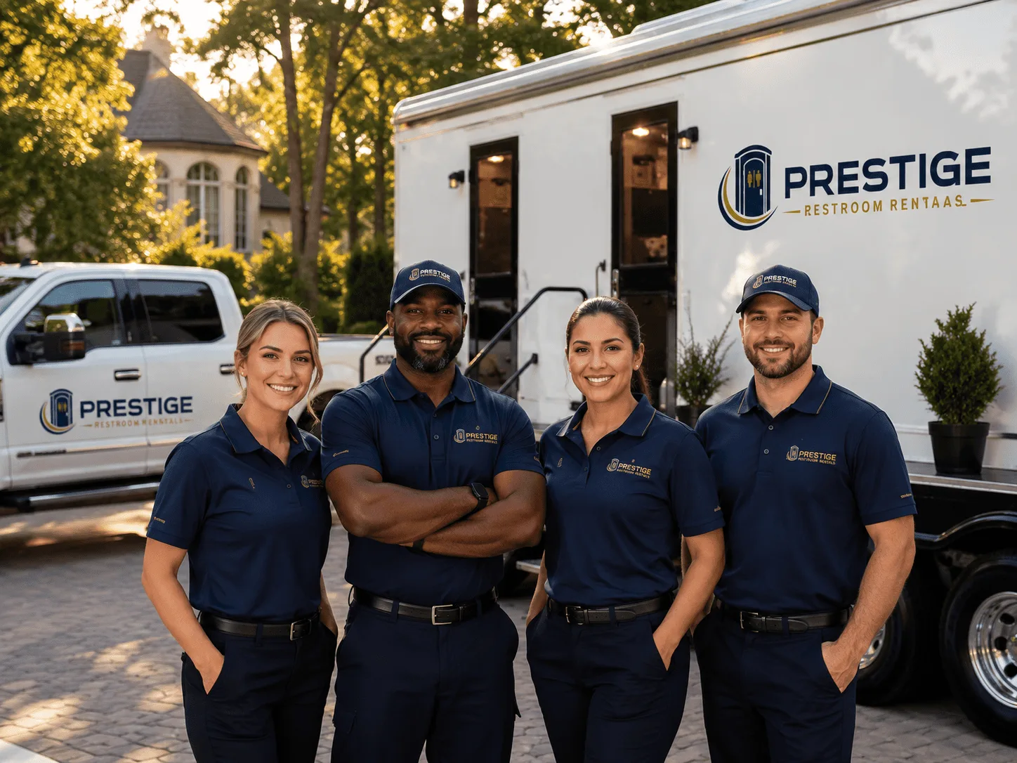 Trusted Luxury Portable Restrooms company in Busy, KY